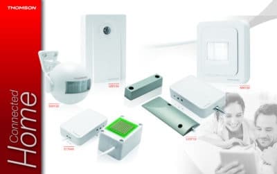 5 nouveaux capteurs pour une intelligence sans limite de la Thombox et de la Maison connectée THOMSON
