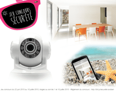 Jeu concours Avidsen : une caméra IP pour partir en vacances sereinement