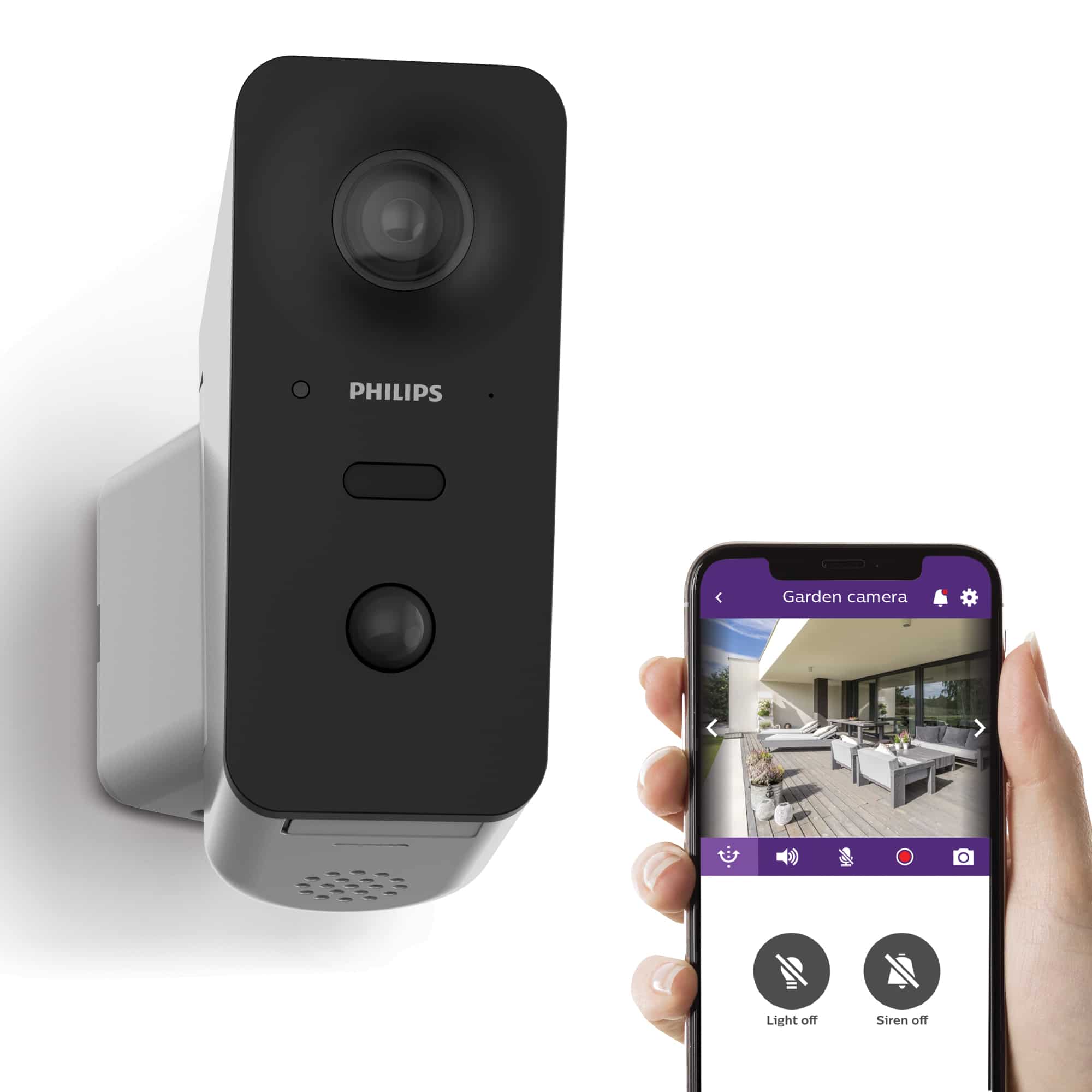 Sonnette vidéo connectée sans fil Welcome Eye Link - Philips