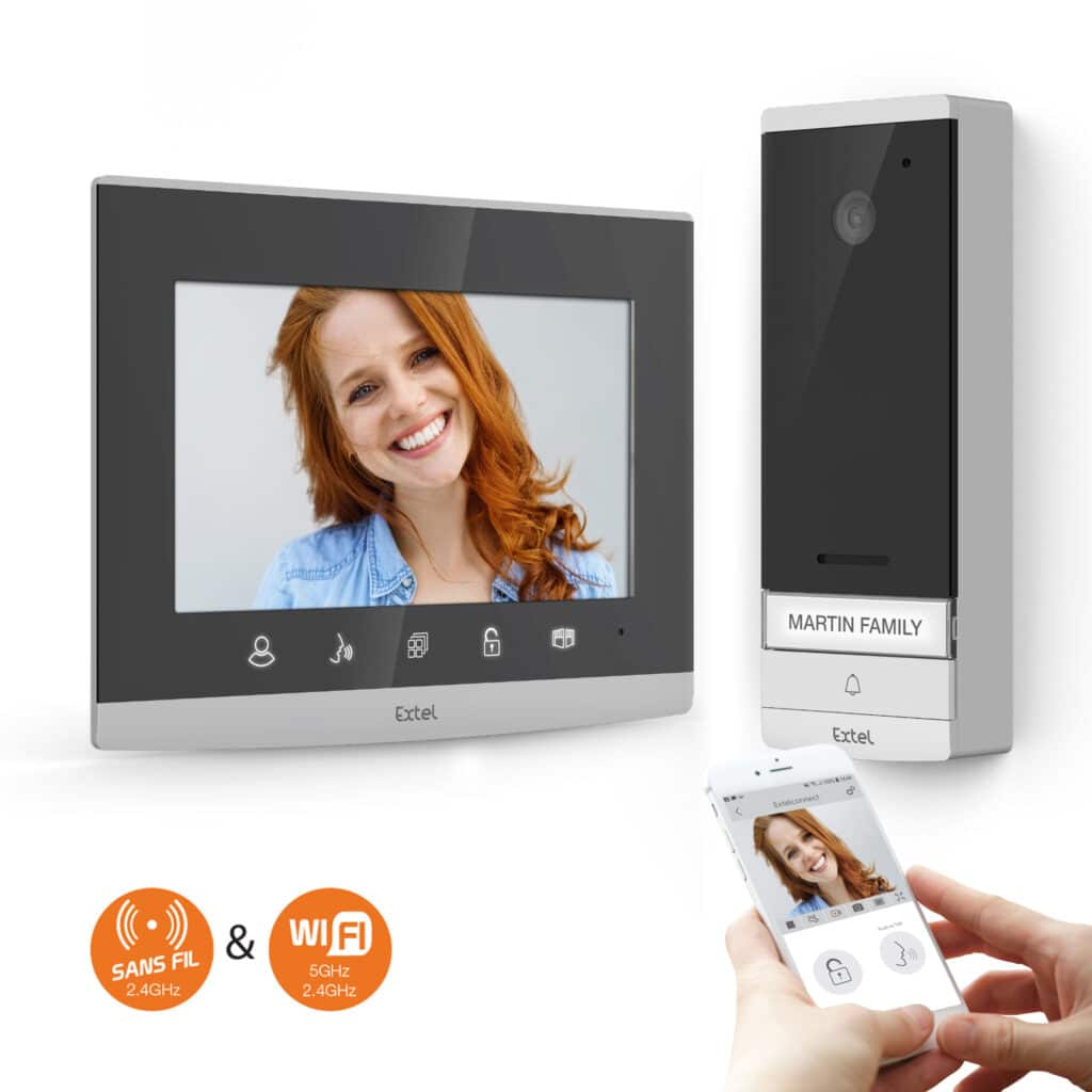 Thomson Interphone vidéo sans fil couleur + antenne