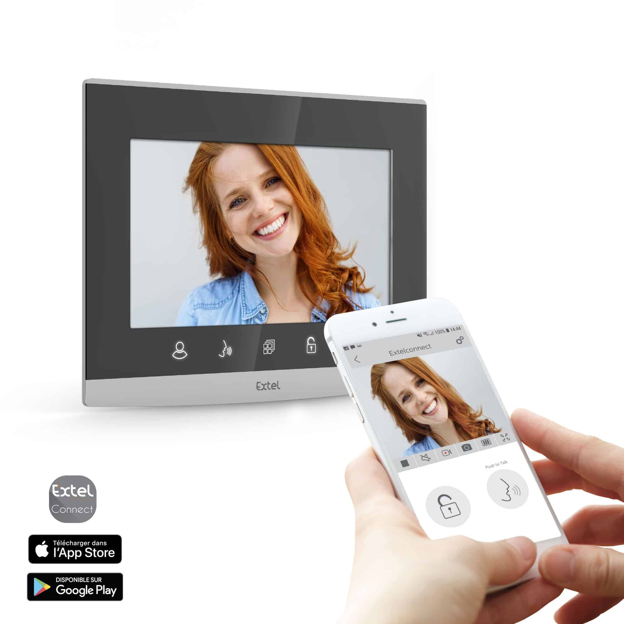 Thomson Interphone vidéo sans fil couleur + antenne