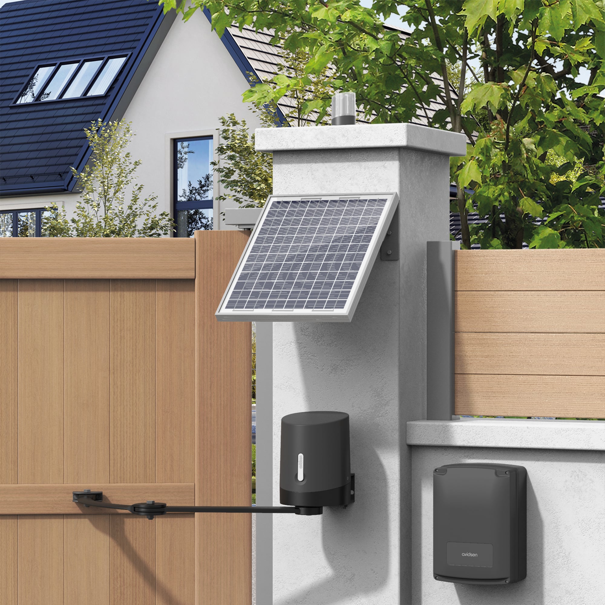 Panneau Solaire Pour Motorisation 12 Ou 24 Volts Ref 114375