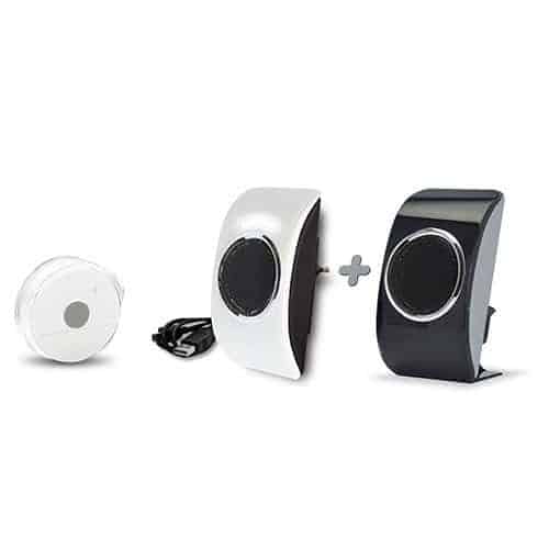 LOOKIT Extel - Pack sonnette sans fil MP3 150m de portée