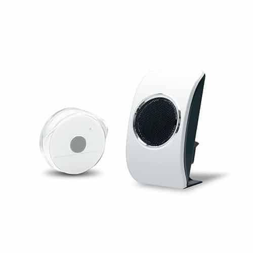 LOOBS TOUCH Extel - Sonnette sans fil (200m) Blanc