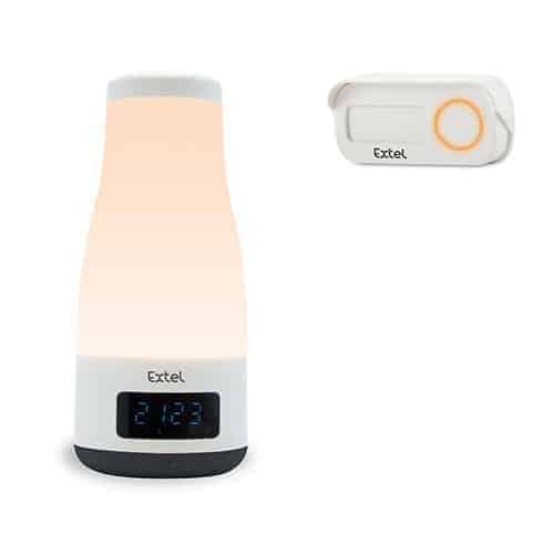 Sonnette sans fil MOOD avec enceinte bluetooth et lampe intégrée