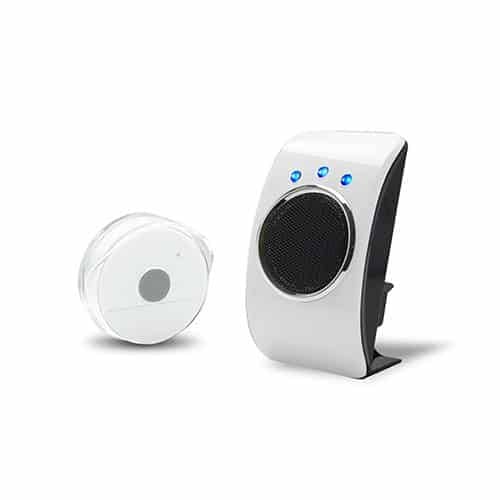 LOOFLASH Extel - Sonnette sans fil avec flash 150m de portée