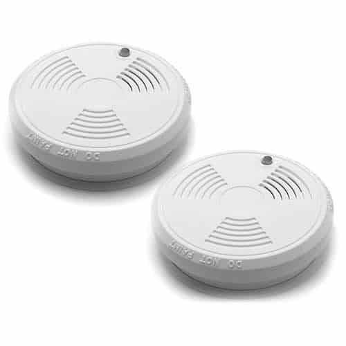 Lot de 2 détecteurs avertisseurs autonomes de fumée