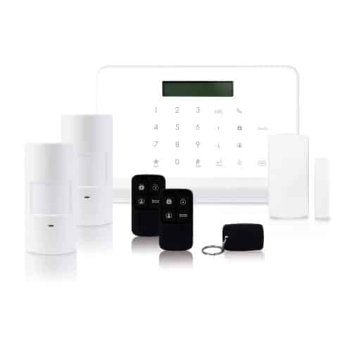Kit Centrale d’alarme sans fil avec transmetteur RTC/ GSM Skyda - Avidsen