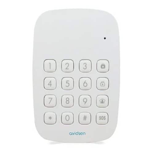 Clavier à code et lecteur badge RFID sans fil skyda - Avidsen