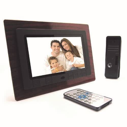 Interphone vidéo fonction cadre photo numérique - Reconditionné