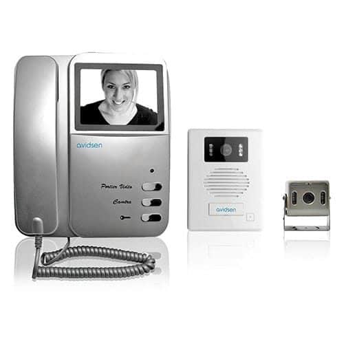 Interphone vidéo + caméra supplémentaire déportée