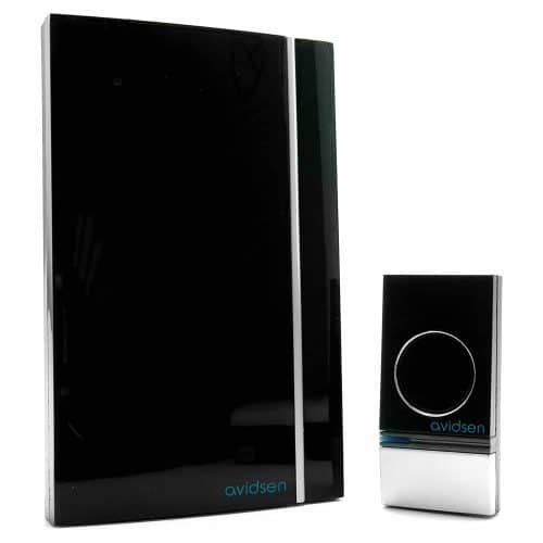 Cal sem fios lacado a preto (alcance de 200m) - Avidsen