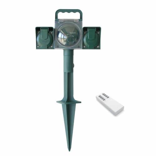 Piquet de jardin télécommandé