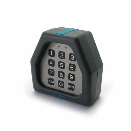 Teclado a códigos sem cabo para motorisaçoes de portal e garagem com cabo