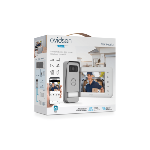 Packaging du visiophone Elia Smart 2 d'Avidsen