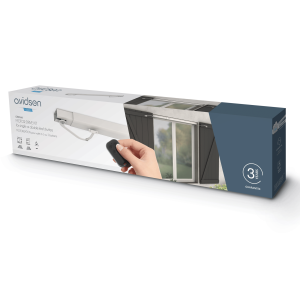 Packaging de la Motorisation pour volets à battants Open-W d'Avidsen