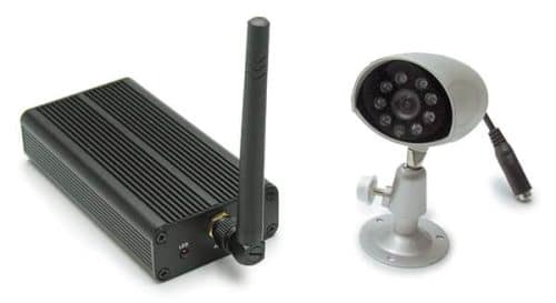Kit de vidéosurveillance sans fil 2,4 GHz