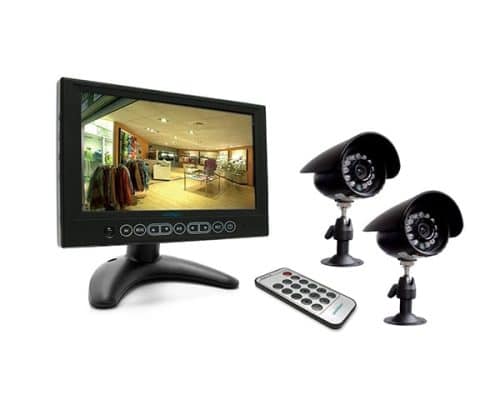 Kit de vidéosurveillance filaire - 2 canaux