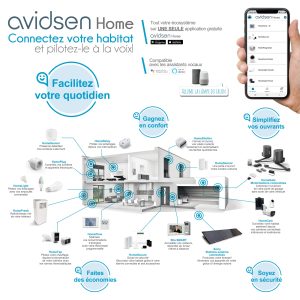 Ecosystème Avidsen Home 127006
