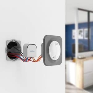 HomeShutter Avidsen installation derrière interrupteur