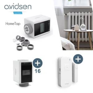 HomeTap Avidsen écosystème avec HomeTap