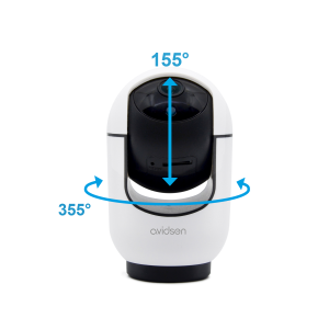 Caméra IP Wifi 360° HomeCame Indoor Avidsen rotation 360°