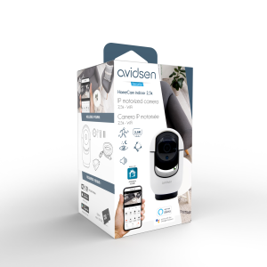 Packaging Caméra IP Wifi 360° HomeCame Indoor Avidsen