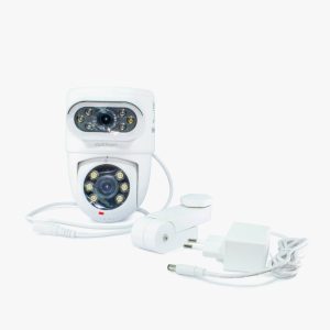Kit Caméra IP extérieure HomeCam Dual PTZ