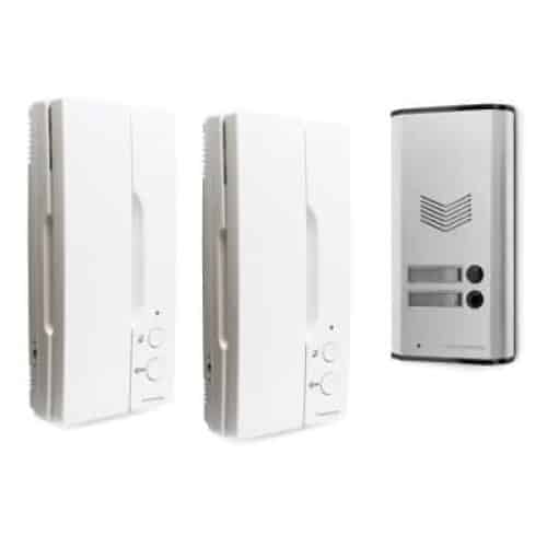 Kit interphone audio pour 2 logements - Thomson