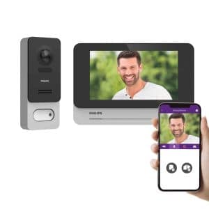 Philips WelcomeEye Wireless est connecté à l'application Philips WelcomeEye