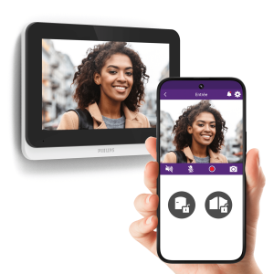 Application du visiophone connecté Philips WelcomeEye Connect 3