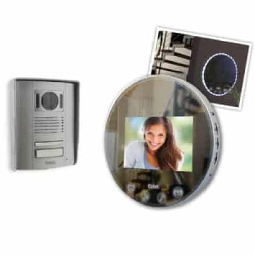 Visiophone Extel LOONA LIGHT (2 fils intégral - Effet Miroir)