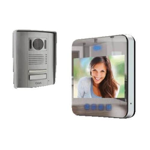 Visiophone Extel QUATTRO (Sur 2 fils - Effet Miroir)