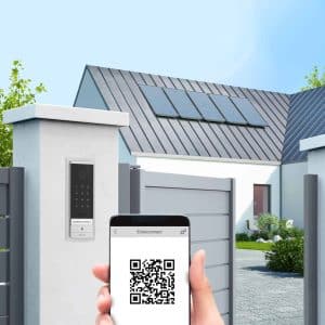 720320 Visiophone ouverture QR Code