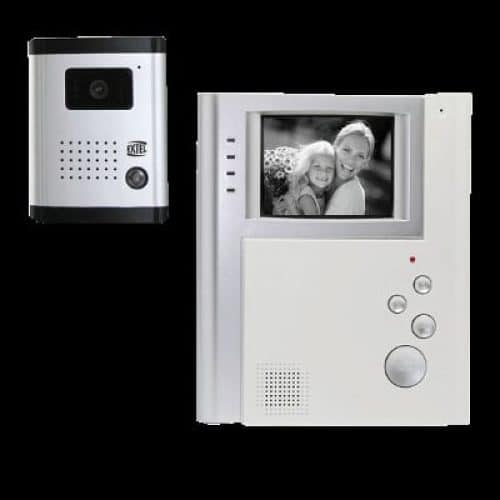 Visiophone mains libres WEVP 2200 E (2 fils intégral, alarme)