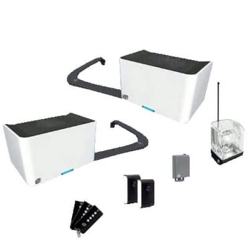 Extel BORA - Motorisation portail battants (kit à bras 440kg - 4m)
